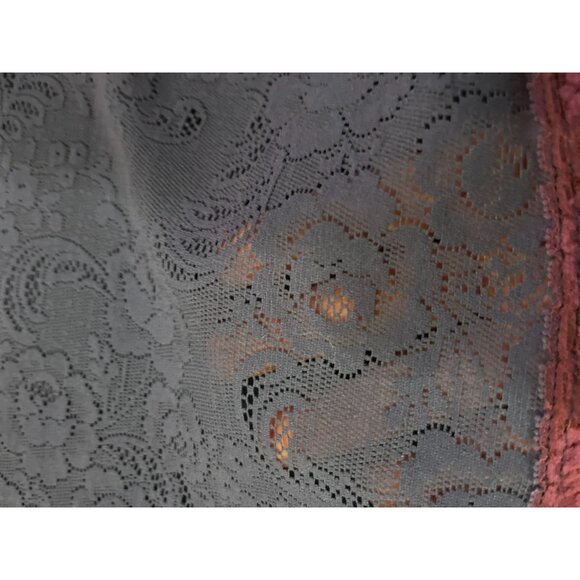 Vintage Warners Lace Slip/Nightgown Womens 36 Used Blue Purple 80s - Picture 6 of 13